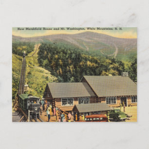 Mt. Washington, White Mountains, New Hampshire Postcard