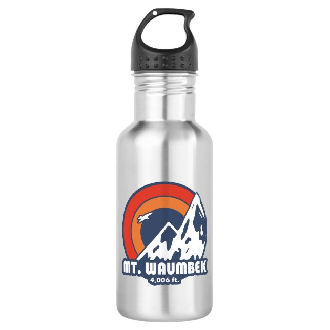 Mt. Waumbek New Hampshire Sun Eagle 532 Ml Water Bottle (Front)