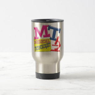 MT WHIMSICAL FUN ACRONYM LETTERS LABORATORY TRAVEL MUG