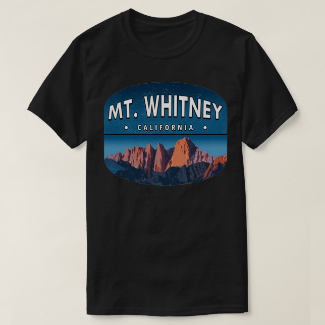 Mt Whitney Classic T-Shirt (Design Front)