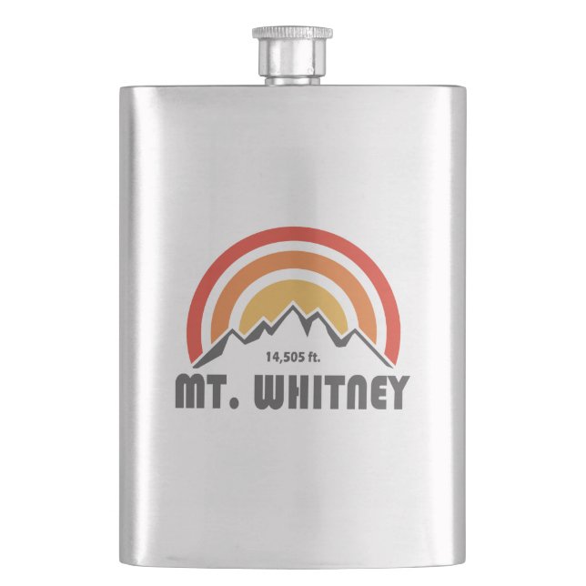 Mt. Whitney Hip Flask (Front)