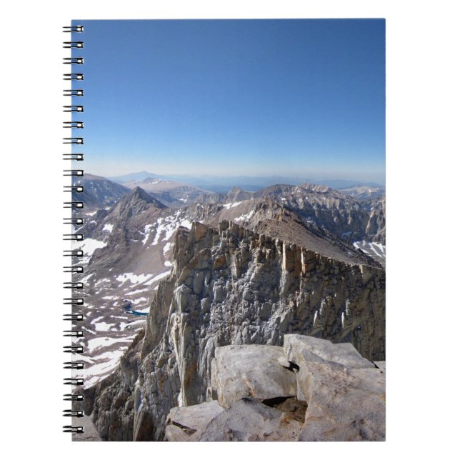 Mt Whitney Summit - John Muir Trail - Sierra Notebook (Front)