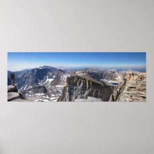Mt Whitney Summit - John Muir Trail - Sierra Poster