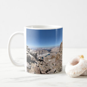 Mt Whitney Trail Crest Panorama - Sierra Coffee Mug