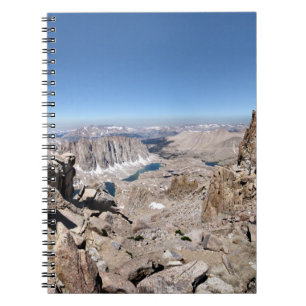 Mt Whitney Trail Crest Panorama - Sierra Notebook