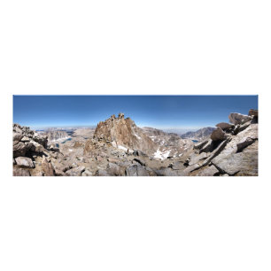 Mt Whitney Trail Crest Panorama - Sierra Photo Print