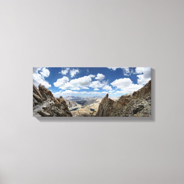 Mt Whitney Trail - John Muir Trail Canvas Print (Front)
