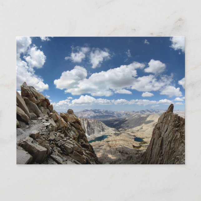 Mt Whitney Trail - John Muir Trail Postcard (Front)