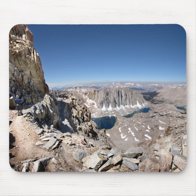 Mt Whitney Trail Junction John Muir Trail Mouse Mat (Front)