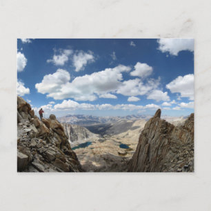 Mt Whitney Trail Over Hitchcock and Guitar lakes 2 Postcard