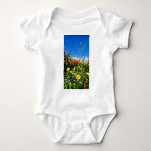Mt. Wildflowers Baby Bodysuit