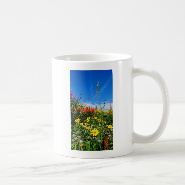 Mt. Wildflowers Coffee Mug (Right)