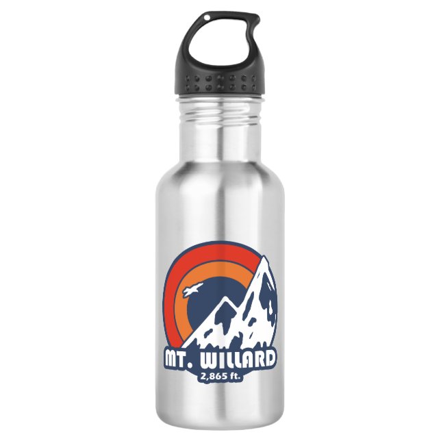 Mt. Willard New Hampshire Sun Eagle 532 Ml Water Bottle (Front)