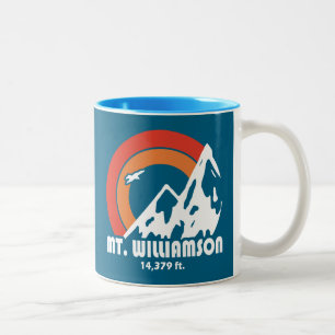 Mt. Williamson California Sun Eagle Two-Tone Coffee Mug