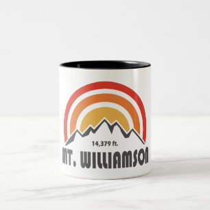 Mt. Williamson California Two-Tone Coffee Mug