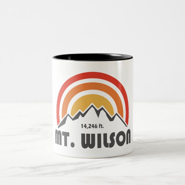 Mt. Wilson Two-Tone Coffee Mug (Center)