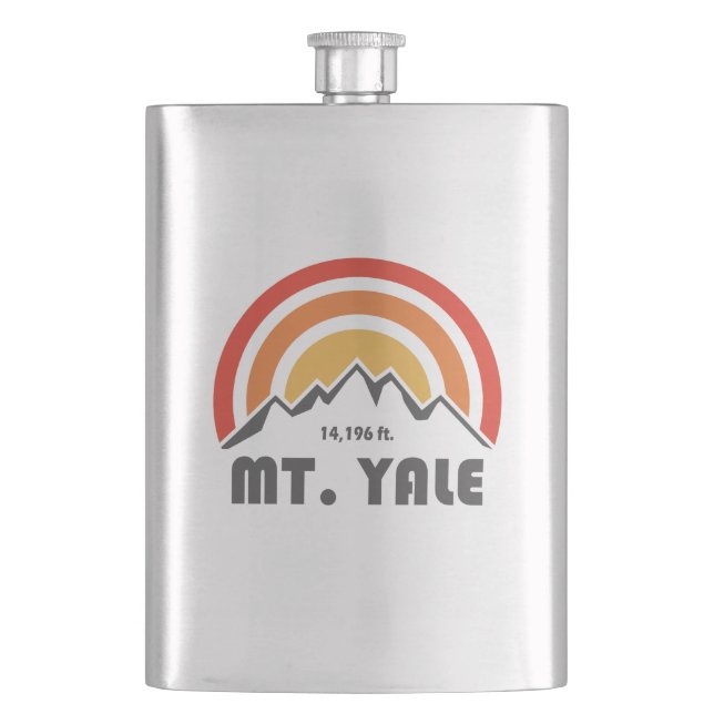 Mt. Yale Hip Flask (Front)