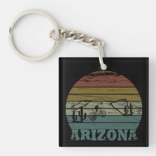 Mtb Az Sedona - Arizona Mountain Bike Key Ring
