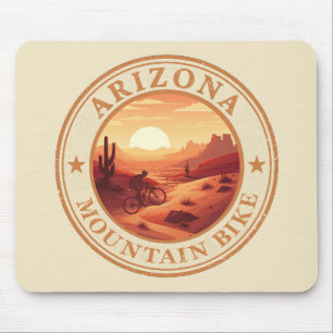 Mtb Az Sedona - Arizona Mountain Bike Mouse Mat