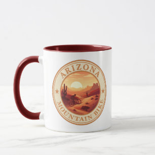 Mtb Az Sedona - Arizona Mountain Bike Mug