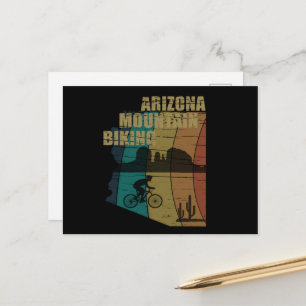 Mtb Az Sedona - Arizona Mountain Bike Postcard