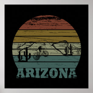 Mtb Az Sedona - Arizona Mountain Bike Poster