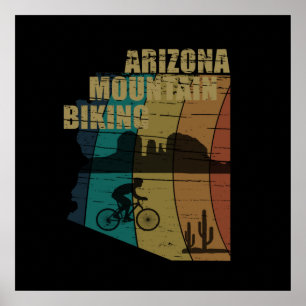 Mtb Az Sedona - Arizona Mountain Bike Poster