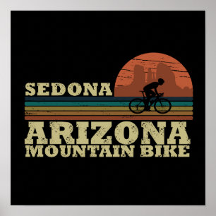 Mtb Az Sedona - Arizona Mountain Bike Poster