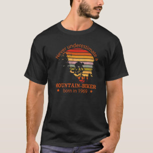 Mtb Bicycles Vintage 1969 Birthday Cycling Mountai T-Shirt