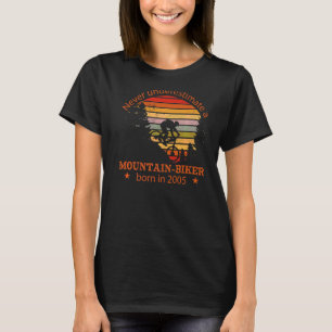 Mtb Bicycles Vintage 2005 Birthday Cycling Mountai T-Shirt