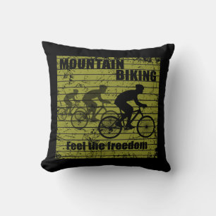 MTB Downhill Bicycle Rider - Mountain Biking Cushion