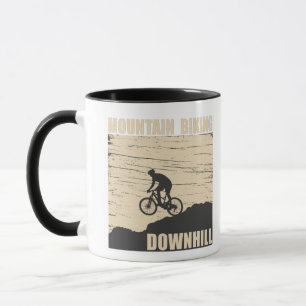 MTB Downhill Mountain Bike Mug