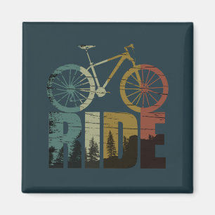 MTB Downhill Mountain Bike Rider Magnet