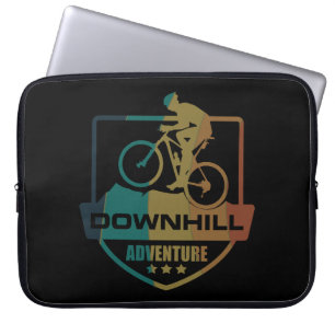 Mtb Downhill Mountain Biking Laptop Sleeve