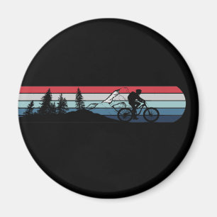 MTB Downhill Mountain Biking Magnet