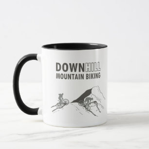 MTB Downhill Mountain Biking Mug