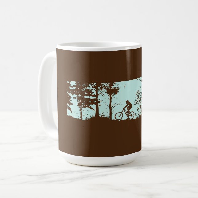 MTB life Coffee Mug (Front Left)
