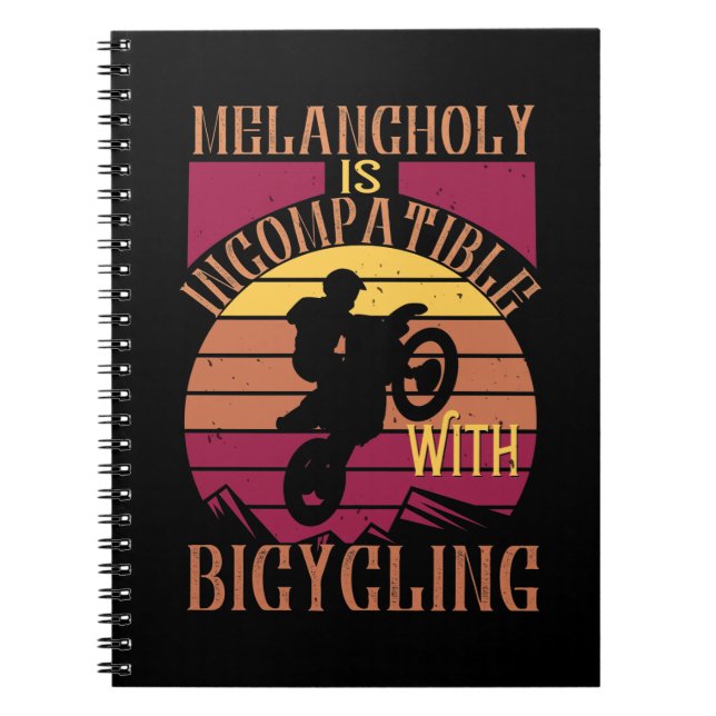 MTB - Melancholy Is Incompatible Notebook (Front)