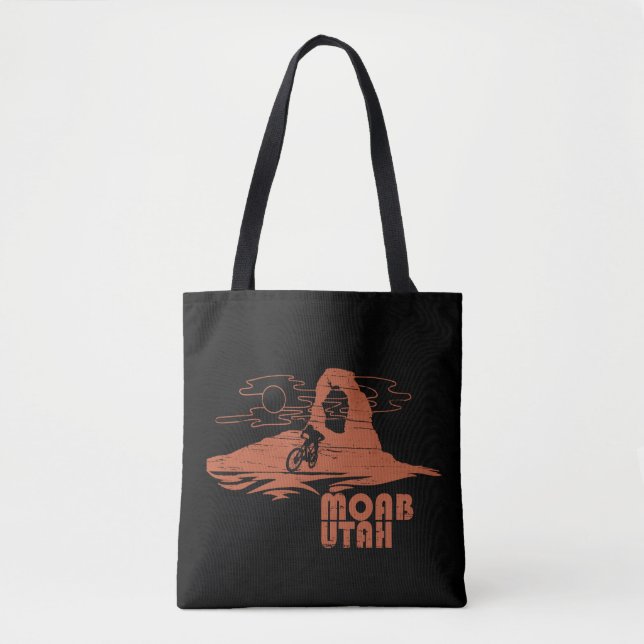 Mtb Moab - Utah Mountain biking Tote Bag (Front)