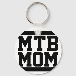 MTB Mom Key Ring