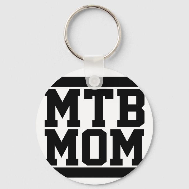 MTB Mom Key Ring (Front)