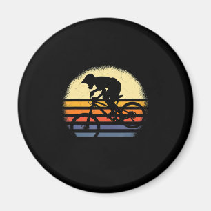 MTB Mountain Bike Bicycle Rider Downhill Vintage Magnet