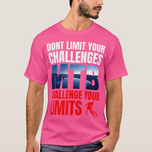 Mtb Mountain Bike Biking Bmx Ca Jersey T-Shirt (Front)