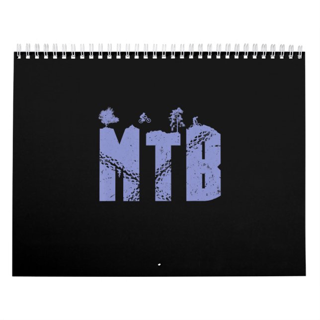 MTB Mountain Bike Cycling Calendar (Cover)
