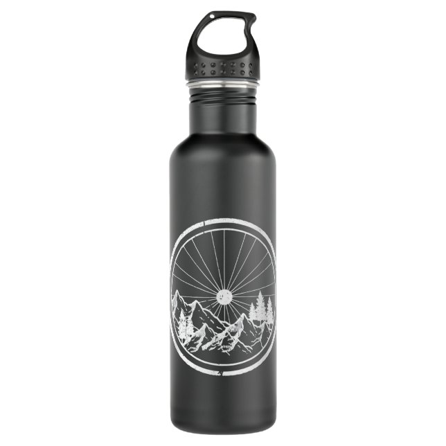 MTB Mountain Bike Trail 710 Ml Water Bottle (Front)