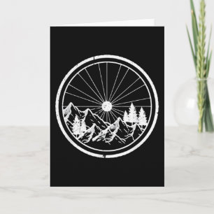 MTB Mountain Bike Trail Card