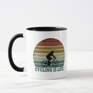 Mtb Mountain Biking Funny Cycling Mug