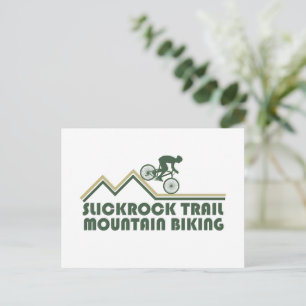 Mtb Mountain Biking - Slickrock Trails Utah Holiday Postcard