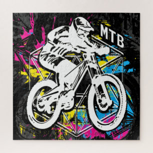 MTB Mountainbike - Mountain Biker MTB Puzzle