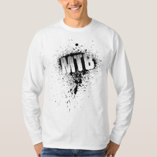 MTB Mud Tire Track Trail Offroad Downhill Mountain T-Shirt